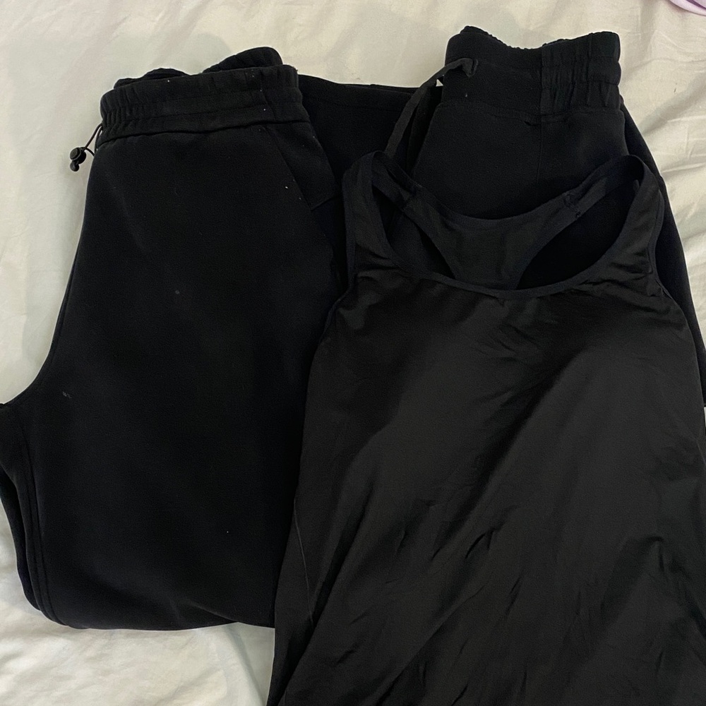 Lululemon Athletica Black Racerback Tank